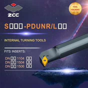 ZCC strung CNC suport instrument intern de cotitură PDUNR PDUNL oțel de cotitură suport instrument pentru DN**1104 1504 1506 DNMG DNMG150608