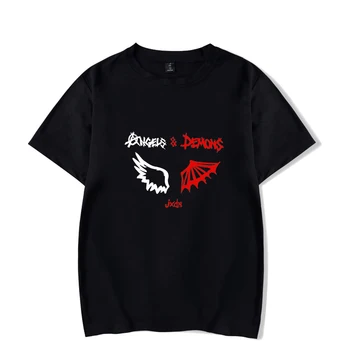 2020 Jaden Hossler Tricou Personalizat O-Gât pentru Bărbați T-shirt pentru Femei Maneci Scurte Tricouri Harajuku Casual Unisex Reducere Jxdn Haine