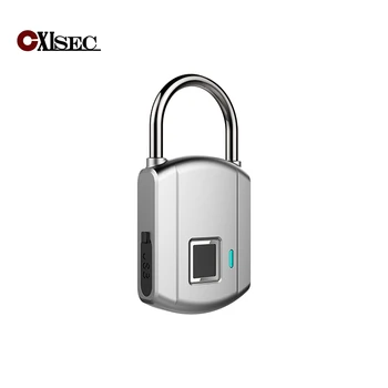 Amprentă de blocare a ușii electronic de blocare a ușii de încărcare USB geanta lacăt fără cheie inteligent de siguranță blocare de siguranță, de securitate, de blocare de amprente