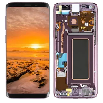 ORIGINAL, Super AMOLED de Înlocuire Pentru SAMSUNG Galaxy S9 Plus G965 G965F LCD si Touch Screen Digitizer cu punct Negru pixel