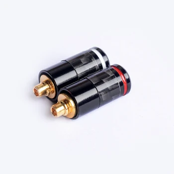 OKCSC 2PIN MMCX A2DC Interfață de 3,5 mm Mufă de 2,5 mm/4.4 mm Echilibrat DIY HiFi Casti Cablu Set de Accesorii din Fibra de Carbon Splitter Slide