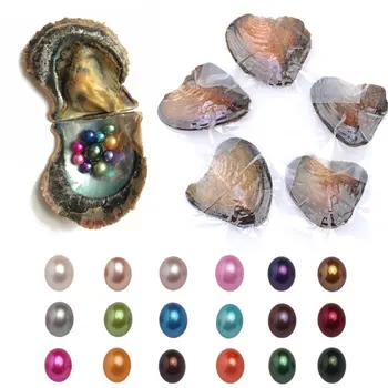50/100BUC Naturale Stridii Perla de apă Dulce de Stridii Cu Perle de Midii Shell DIY Nolvelty Amuzante Jucarii Pentru Copii Adult Cadou de Crăciun