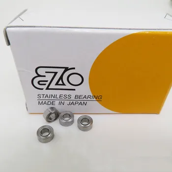 10buc original JAPONIA EZO oțel inoxidabil lagăr SMR74ZZ 4*7*2.5 mm S674ZZ DDL-740ZZ mare precizie in miniatura rulmenți