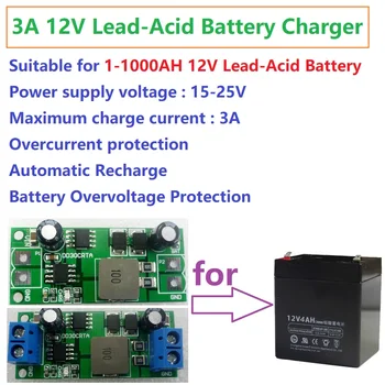 3A 12V 1-1000AH Plumb-Acid Baterie acumulator de stocare de celule de încărcare de Încărcare pentru UPS-uri Auto Solar motociclete electric vehicul rutier
