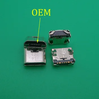 200pcs Conectorul de Încărcare pentru Samsung T110 T111 T113 T115 T116 T560 T561 T580 T585 Galaxy Tab A(7 pin,micro USB de tip B)