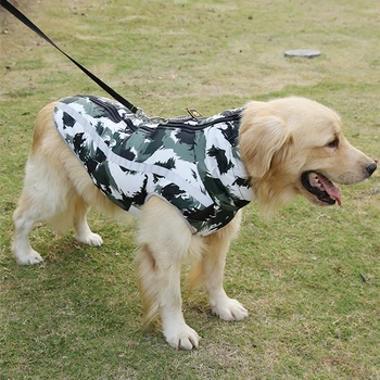 Iarna Câine Mare Haine Graffiti Catelus Sacou Cald bumbac Îmbrăcăminte pentru animale de Companie Vesta Reflectorizant Strat Tinuta Pentru Mici, Mijlocii, mari Câini