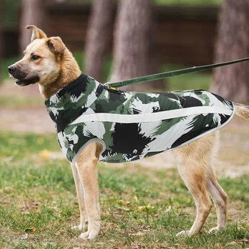 Iarna Câine Mare Haine Graffiti Catelus Sacou Cald bumbac Îmbrăcăminte pentru animale de Companie Vesta Reflectorizant Strat Tinuta Pentru Mici, Mijlocii, mari Câini