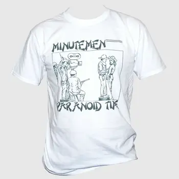 Minutemen tricou Punk-Rock Black Flag Bad Brains Husker Du Grafic Unisex Tee Moda T-Shirt pentru Bărbați Îmbrăcăminte
