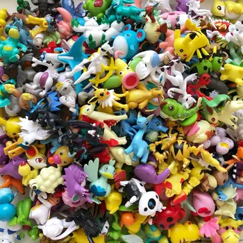 20 de Piese 4cm Dimensiuni medii Diferite Tipuri de Acțiuni de Jucarie Figurine Jucarii Model Pokemonal Colecție pentru Copii Cadouri