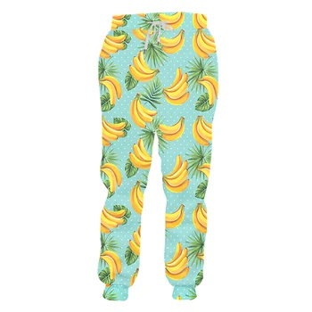 IFPD Nou 3D Pantaloni pentru Bărbați de Vânzare Fierbinte Banana Imprimate Casual Pantaloni Sport de Fructe Casual Harajuku pantaloni de Trening Supradimensionate en-Gros