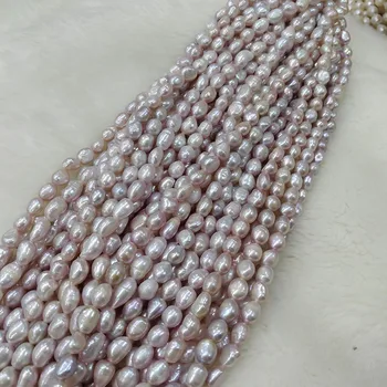 Naturale de apă Dulce Pearl Margele de Înaltă Calitate 38cm Pumn de Margele Vrac pentru DIY Femei Brățară Colier Bijuterii de Luare 4 Culori
