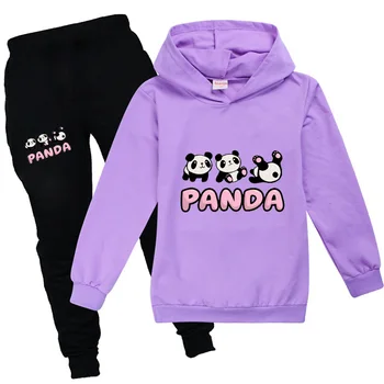 Haine de toamna pentru Copii 2020 Moda cu Maneci Lungi Panda Kawaii Adolescente Haine de 12 14 Ani de Halloween Baieti Costume Camisetas