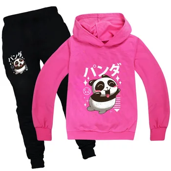 Haine de toamna pentru Copii 2020 Moda cu Maneci Lungi Panda Kawaii Adolescente Haine de 12 14 Ani de Halloween Baieti Costume Camisetas