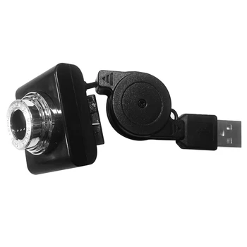 Driver-Calculator gratuit Camera Webcam Focalizare Manuală Plug and Play HD USB Web Camera pentru Acasă JR Oferte
