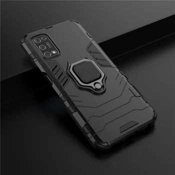 Pentru Oppo Realme V5 Caz rezistent la Socuri TPU Spoiler Inel Magnetic Titularul Armura Capacul din Spate Realme V 5 6 Pro Caz de Telefon Pentru Realme V5 5G