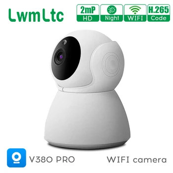 HD 1080P Mini Camera wireless IP de Urmărire Automată Nightvision Audio cu Două căi de Detectare a Mișcării P2P de Securitate Baby Monitor V380 pro
