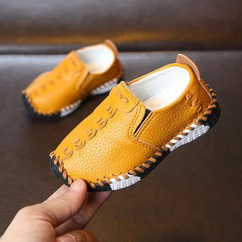 Pantofi pentru copii baieti 2019 primăvară și de toamnă nou minim pentru a ajuta la fund moale ochi mici, pantofi casual, o pedala de băieți pantofi mărimea 21-30