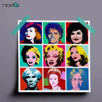 Panza Pictura Arta De Perete Andy Warhol Marilyn Monroe Printuri De Arta Natură Imagini De Perete Cuadros Pictura Printuri Pe Panza Fara Rama