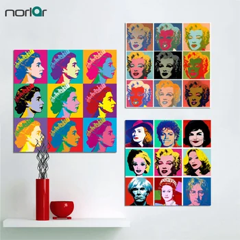 Panza Pictura Arta De Perete Andy Warhol Marilyn Monroe Printuri De Arta Natură Imagini De Perete Cuadros Pictura Printuri Pe Panza Fara Rama