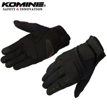 KOMINE GK-227 Mănuși de Motociclete Full Finger Touch Screen Respirabil în aer liber Mănuși de Echitatie