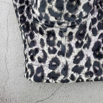 2020 nou Stil Sexy Femei Leopard de Imprimare de Catifea Scurte, Bustiere Topuri de Cultură în Afara Poartă fără Mâneci Talie Mare Corset Camis D-032