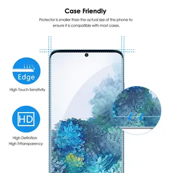 3D curbat din sticla temperata pentru Samsung Galaxy S20 Ultra S 20 Plus S20ultra S20plus full screen protector 9H HD folie de protectie