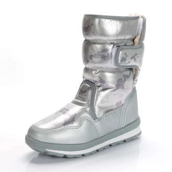 Detector De Femei Impermeabil Anti-Alunecare Cizme De Zăpadă În Aer Liber Îngroșarea Termică Cizme De Blană Cald Pantofi Doamnelor Cizme De Iarna Pentru Femeie