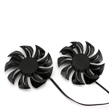 De Răcire cu două Ventilatoare placa Grafica Cooler pentru Dataland PowerColor RX480 RX470 470D 580