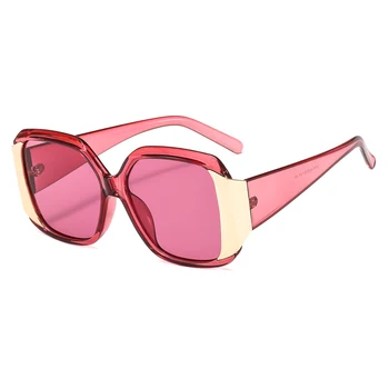 BINGKING de Înaltă Calitate Design de Brand Femei Supradimensionat ochelari de Soare din Plastic Material Lentile Modei Retro 2084 Protecție UV400 Ochelari