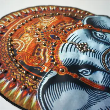 Tesatura cu Paiete Margele Coase Pe Patch-uri de Noroc India Elefant Insigne Pentru Rochie Sac de Blugi Pălărie Tricou DIY Aplicatii Craft Decor