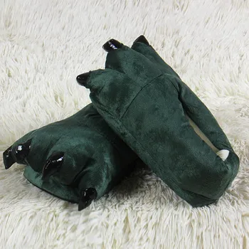 Noutatea 2018 Copil Pantofi Copil Fete pentru Copii de Iarna Cald de Interior, Papuci de Animale Amuzante Laba Monstru Slip-On design Gheara Pantofi de Vânzare la Cald@27