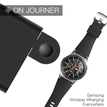 Portabil Magnetic Wireless Charger pentru Samsung - Galaxy-Uita-te la Activ 2 40mm 44mm ceasul inteligent accesoriu pentru Ceas Inteligent Gear S2 S3