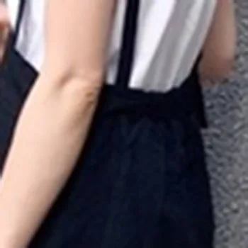Stil Coreean Birou Elegant Doamnelor Negru Femei, Plus Dimensiune Rochii Lungi Casual, Talie Mare Split Rochie