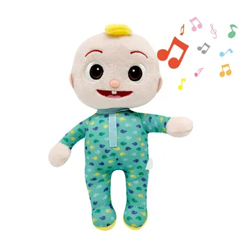 2021 Cocomelon Jucărie de Pluș cu Muzica Desene animate Cocomelon JJ Umplute Baby Doll Pentru Copii Cadouri de Crăciun
