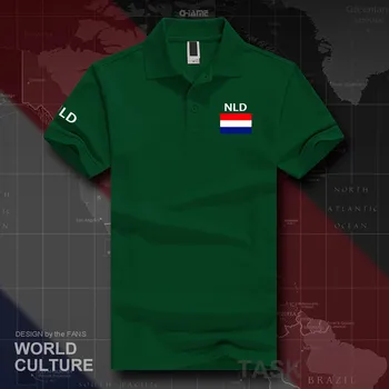 Țările de jos olandeză tricouri polo barbati maneca scurta alb mărci tipărite pentru țară 2019 națiune echipa pavilion Olanda Olanda NID NL