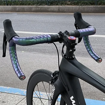 Bicicleta Ghidon Banda de Biciclete Rutier Curele Colorate cu Absorbție de Șoc PU Anti-derapare Ghidon cu Biciclete de Munte Echipamente