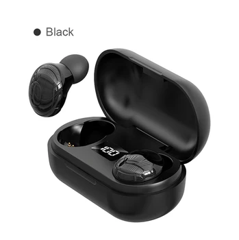 TWS Căști Bluetooth Cu Încărcare Cutie Căști Wireless Stereo Sport rezistent la apa Pavilioane de Jocuri de Căști Cu Microfon