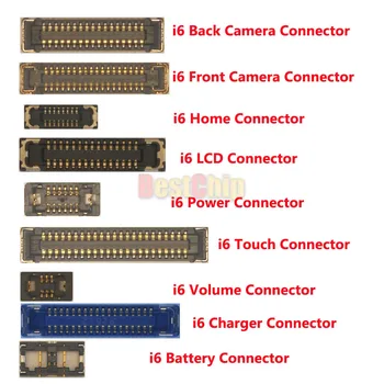 1sets/lot 9pcs seturi Complete FPC conectori pentru iPhone 6 6G 4.7