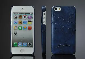 Moda , Stil de Afaceri din piele înapoi Caz Pentru Apple iPhone 5 5G SE 6 6s 7 8 Plus X XR XS Max bateria cartelei Shell