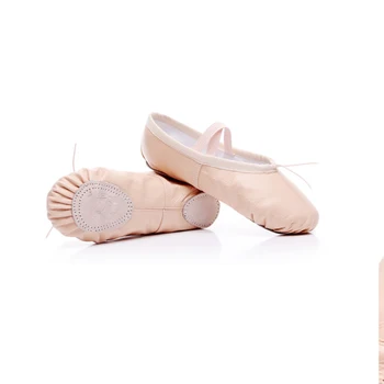 Tiejian Piele naturala Stretch Jazz Dans Pantofi Pentru Femei Balet Jazzy Dans Pantofi Profesori de Dans Sandale Exercițiu de Pantofi