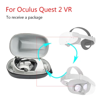 2in1 Pentru Oculus Quest 2 Cap Curea Cutie de Depozitare Profitabilă Realizarea de Protecție de Stocare de Caz cu Jocuri de Căști VR Accesorii