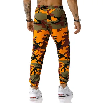 Moda Barbati Om Cusaturi de Camuflaj, Pantaloni de Jogging în aer liber de Sport Streetwear Marfă ropa de hombre