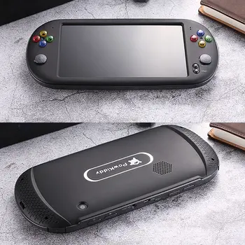 X16 7 Inch Retro Clasic Joc Consola Handheld Portabil 1300 De Jocuri Built-in Ecran Color Display Mașină de Joc de Jucător