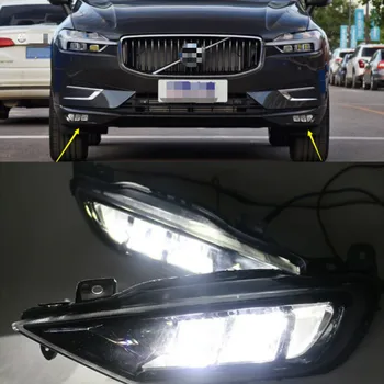Pentru Volvo XC60 2018 2019 2020 Dinamic de Semnalizare Releu Impermeabil Auto 12V LED DRL Daytime Running Light Lampa de Ceață Decor