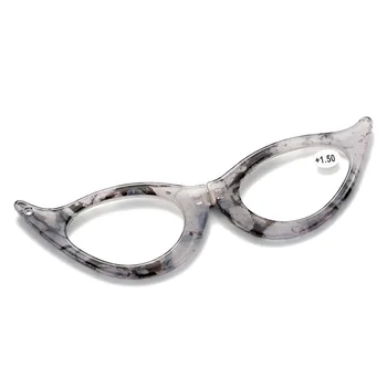 VCKA ochii de Pisica de moda Pliere Ochelari de Citit Bărbați Femei Pliabil Portabil Ochelari de vedere pentru Prezbiopie +1.0 1.5 2.0 2.5 3 3.5 4.0