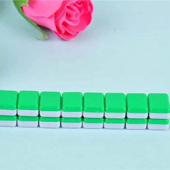 Mini Mahjong Simplu De Imprimare Versiune Familie Chineză Joc De Masă Portabil De Călătorie Antic Nu Sculptura Mahjong Set Acasă Tabla De Joc