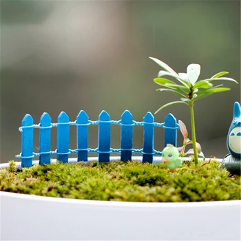 La Întâmplare - Grilaj Din Lemn Gard Mini Semne De Basm Păpuși Planta De Gradina Figurina Decor Ornament Peisaj Miniaturi 10 Buc