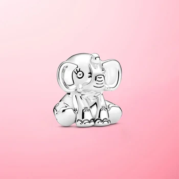 2020 Nou 925 de Argint Culoare Animal Serie Bufnita Norocoasa Pisica Leu Farmecul Margele se Potrivesc Pandora Brățară DIY Europa Bijuterii Originale Femei