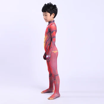 2019 super-Erou Iron Man Costum de Infinity Copii Băieți Fete de Halloween Superman Petrecere Musculare Ironman Cosplay