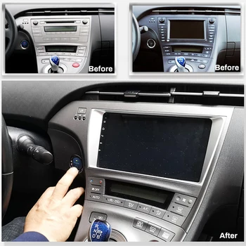 Radio auto Pentru TOYOTA Prius 2009-2013 sistem multimedia DVD player GPS 4GRAM capul unitatea de suport pentru card Sim iOS Android carplay